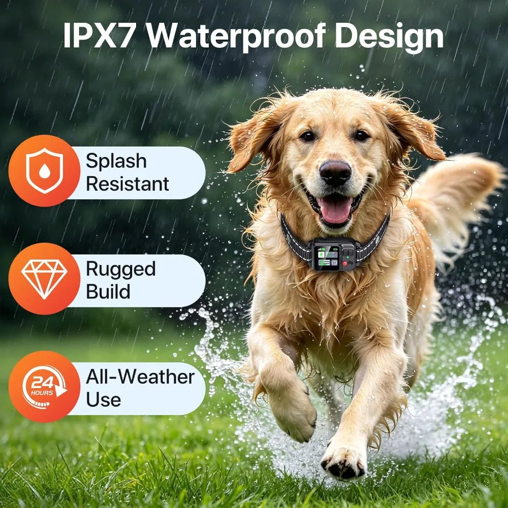 Waterproof GPS Wireless Dog Collar Fence Containment System